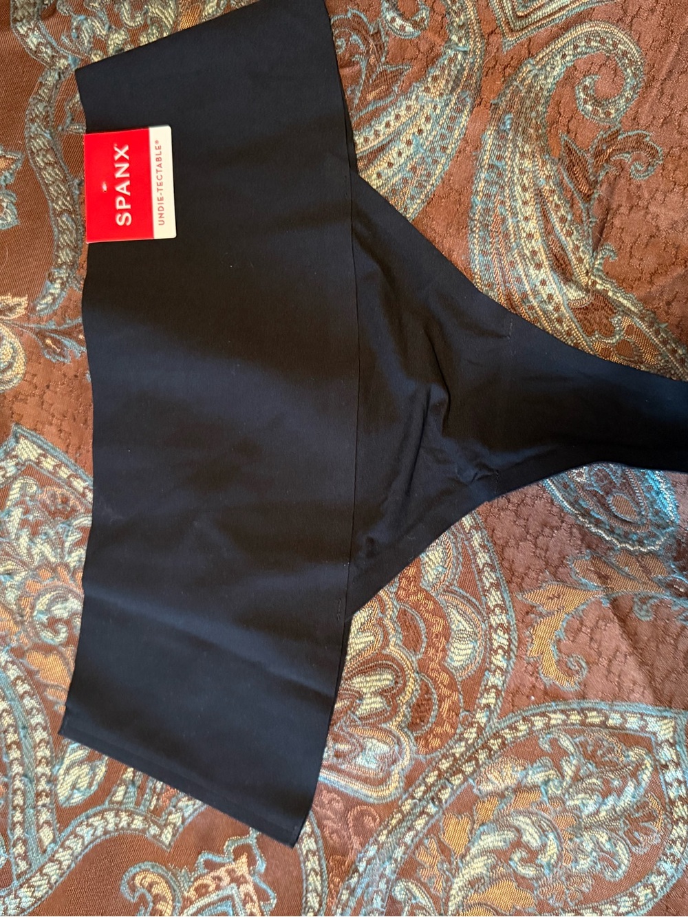 SPANX Black Seamless Hipster Thong Undie-tectable NWT